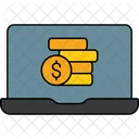 Icone De Banco On Line Icon