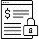 Seguro Bancario Extrato Ícone