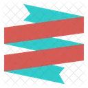 Band Falte Banner Symbol