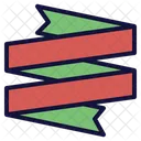 Band Falte Banner Icon