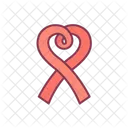 Band Bogen Herz Symbol