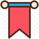 Auszeichnung Band Medaille Symbol