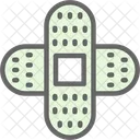 Band Aid Medical Bands Icon