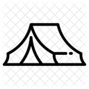 Band Camp Tent Icon