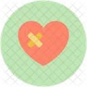 Bandage Broken Heart Icon