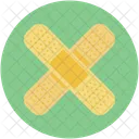 Bandage Firstaid Treatment Icon