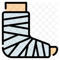 Bandage Icon - Download in Colored Outline Style