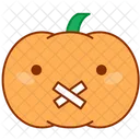 Bandage Untalkative Pumpkin Icon