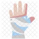 Bandage Gauze Hand Icon