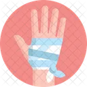 Bandage Hand Plaster Icon