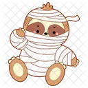 Bandage Mummy Pain Icon