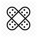 Verband Pflaster Erste Hilfe Symbol