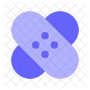 Verband Pflaster Erste Hilfe Symbol