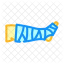 Bandaged Limb Fracture Icon