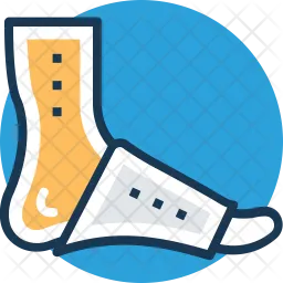 Bandaged Foot  Icon