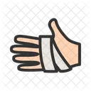 Bandaged Hand  Icon