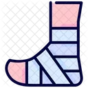 Bandaged leg  Icon