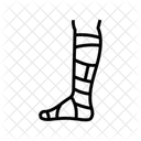 Bandaged Limb Fracture Icon