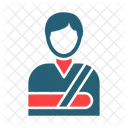 Patient Injury Injured Person Icon