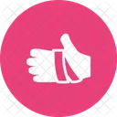 Bandagierte Hand  Symbol