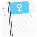 Bandeira Feminismo Feminista Ícone