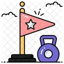 Bandeira Pais Nacional Ícone