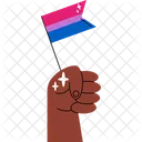 Bandeira Bissexual Orgulho Icon