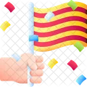 Bandeira Pais Nacional Ícone