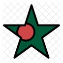 Bandeira Estrela Favorito Ícone