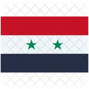 Bandeira Da Siria Siria Bandeira Da Siria Ícone