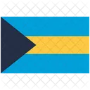 Bandeira Das Bahamas Bahamas Bandeira Das Bahamas Ícone