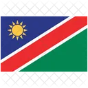 Bandeira Da Namibia Namibia Bandeira Da Namibia Ícone