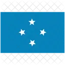 Micronesia Bandeira Da Micronesia Bandeira Da Micronesia Ícone