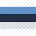 Bandeira Da Estonia Estonia Bandeira Nacional Da Estonia Ícone