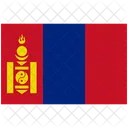 Bandeira Da Mongolia Mongolia Bandeira Nacional Da Mongolia Ícone