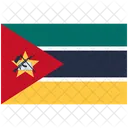 Bandeira De Mocambique Bandeira De Mocambique Bandeira Ícone