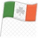 Bandeira Irlanda Irlandes Ícone