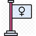 Bandeira Feminismo Simbolo Icon