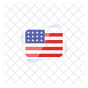 Bandeira americana  Ícone