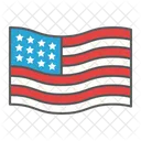 Bandeira americana  Ícone