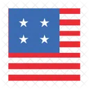 Bandeira americana  Ícone