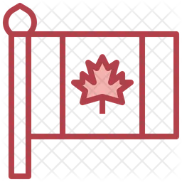 Bandeira do Canada  Ícone