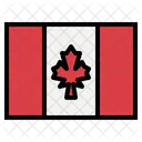 Bandeira do Canada  Ícone