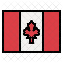 Bandeira do Canada Flag Ícone