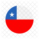 Bandeira do chile  Ícone