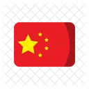 Bandeira chinesa  Ícone