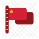 Bandeira chinesa  Ícone