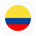 Bandeira da colômbia  Ícone