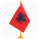 Bandeira da Albânia  Ícone