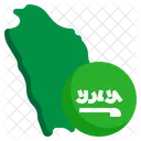 Bandeira Da Arabia Saudita Pais Bandeira Icon